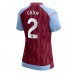 Maillot de foot Aston Villa Matty Cash #2 Domicile vêtements Femmes 2023-24 Manches Courtes